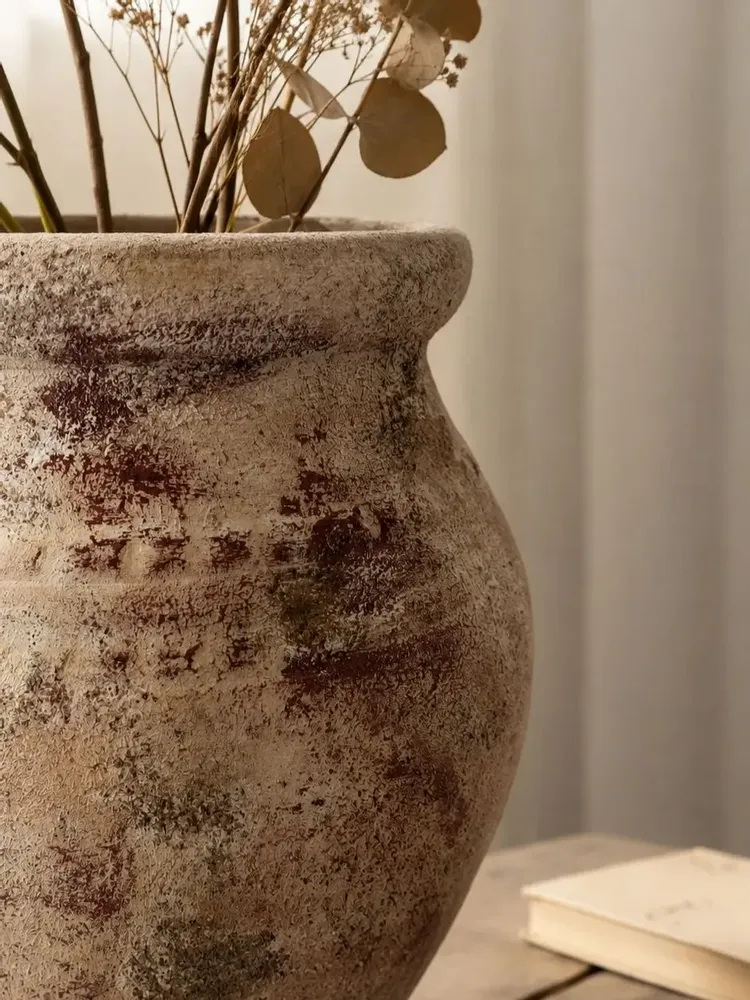 Vases - Terra Patina no.37 - Vase décoratif en céramique rustique - ARTISAN BY MF