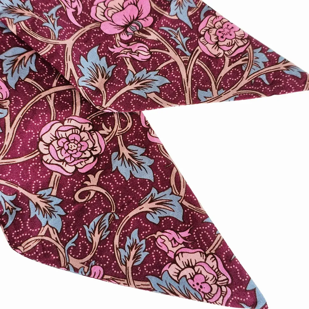 Foulards et écharpes - Écharpe fine - Collection Morris - Morris Rose - LIME TREE DESIGN