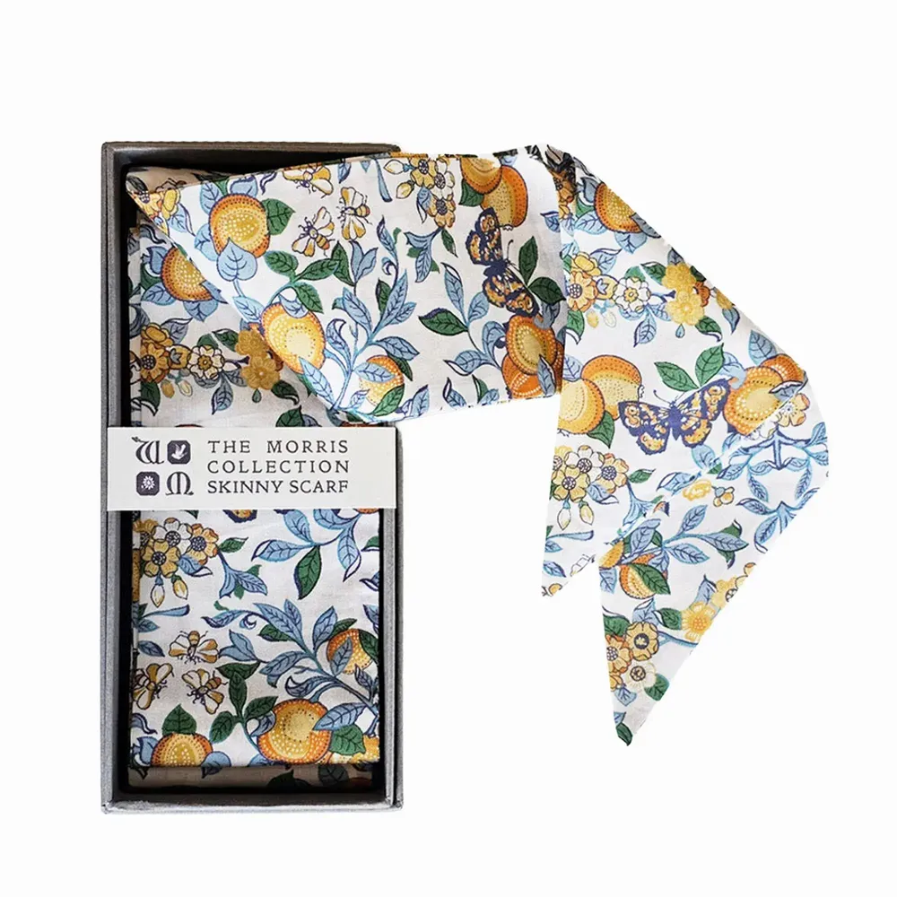 Foulards et écharpes - Écharpe fine - Collection Morris - Orchard - LIME TREE DESIGN