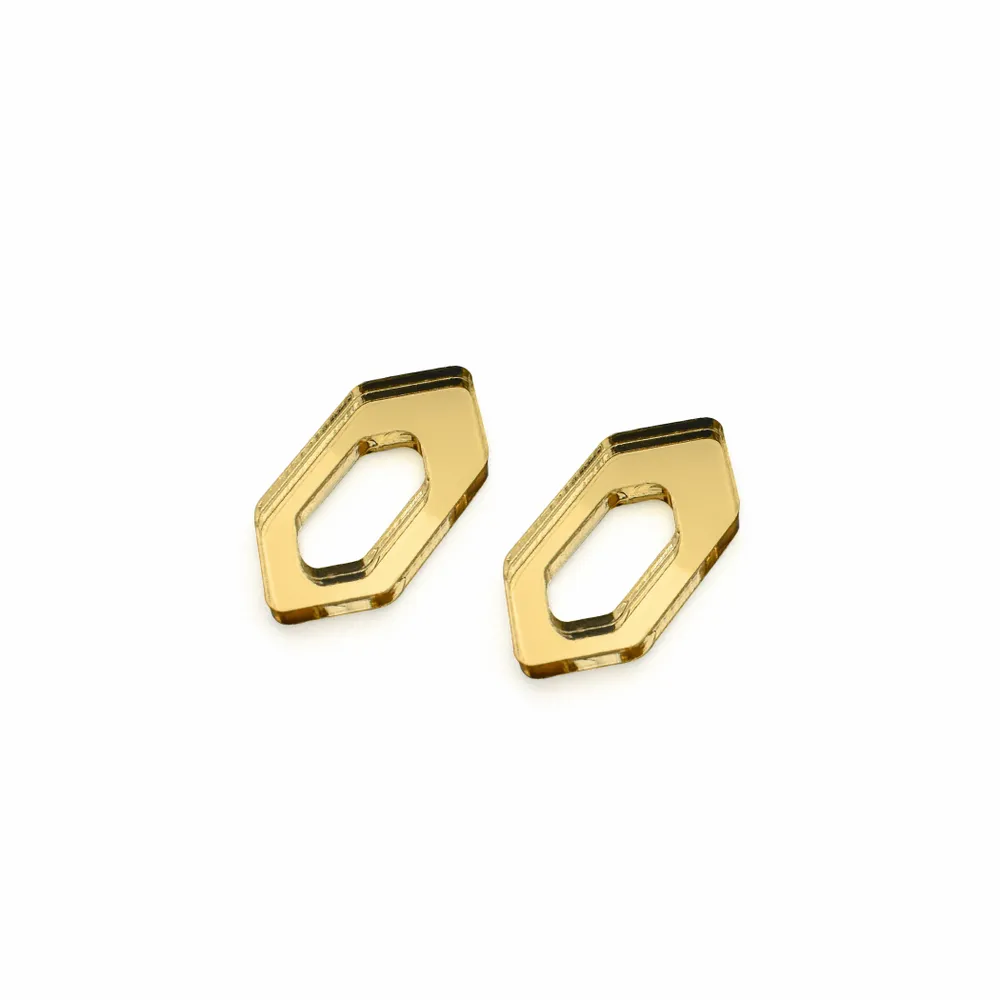Bijoux - Boucles d'oreilles LINK Or - TELLMEE