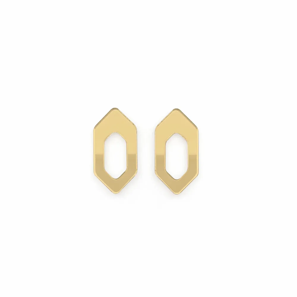 Bijoux - Boucles d'oreilles LINK Or - TELLMEE