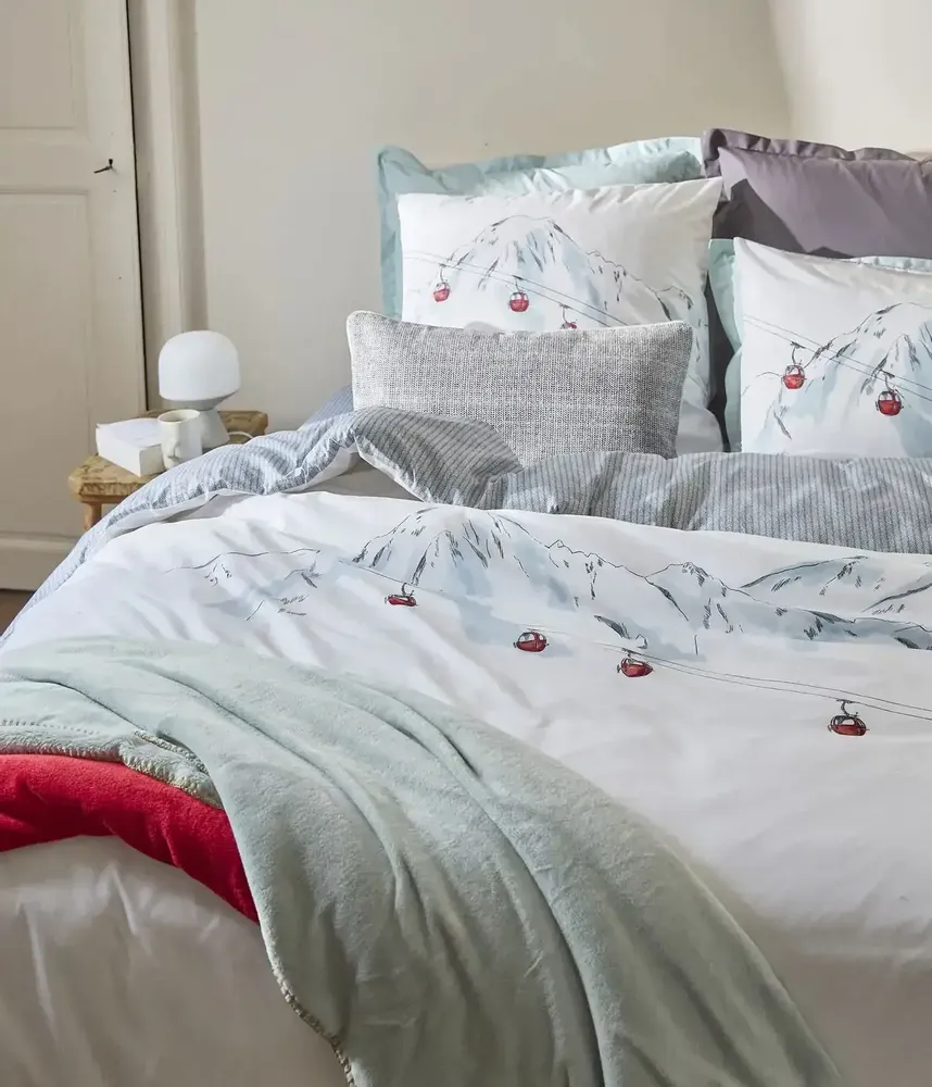 Bed linens - RDV at the Summit Printed Bed Set - SYLVIE THIRIEZ