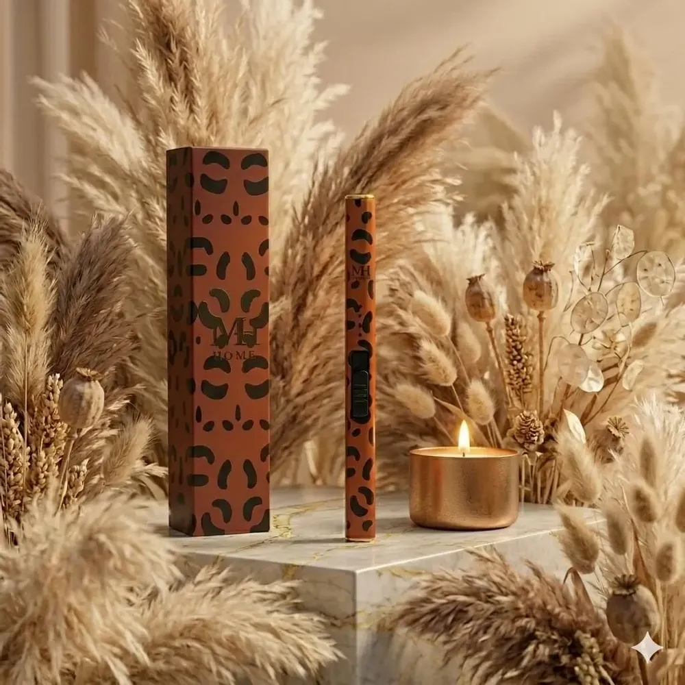 Bougies - Briquet lighter "Caviar & Jaguar" - MH HOME