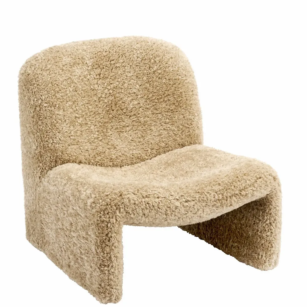 Chaises - Fauteuil salon en fourrure - MADAM STOLTZ