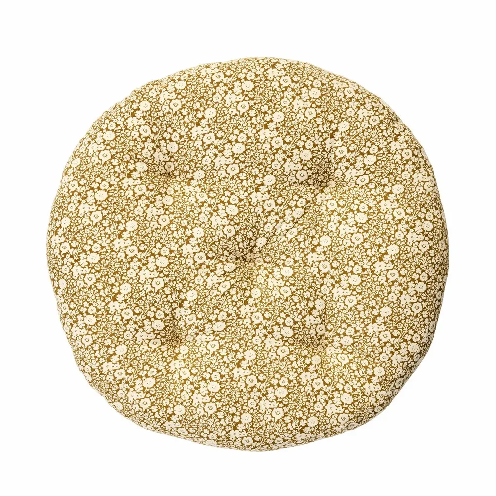 Tissus pour extérieurs - Coussinet rond en coton pour chaise - MADAM STOLTZ