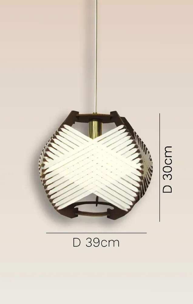 Design objects - Sora L / Table lamp or pendant lamp / D39cm - STUDIO NUMÉROTÉ