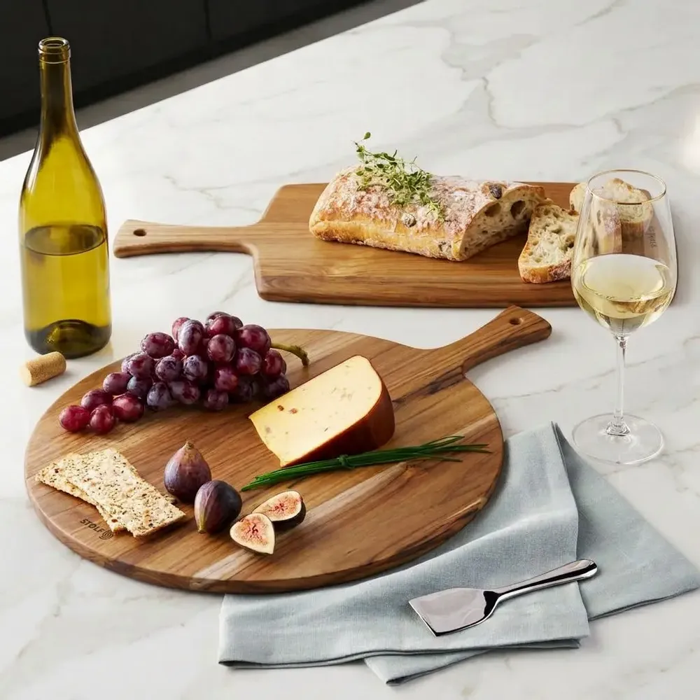 Knives - STOLF SHARE&SERVE TEAK PRESENTATION BOARD 45.7X19.1X1CM - STOLF