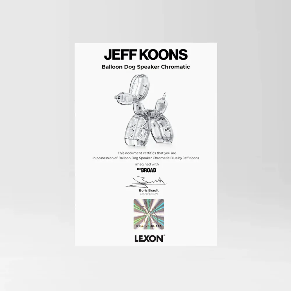 Speakers and radios - Balloon Dog Speaker Chromatic Edition - LEXON