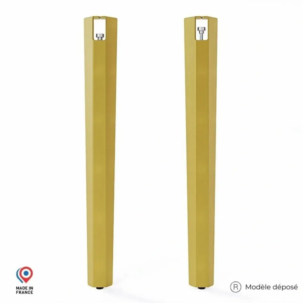 Dining Tables - SAPPHIRE STEEL HIGH TABLE LEG - SET OF 2 LEGS - DECO-GEM