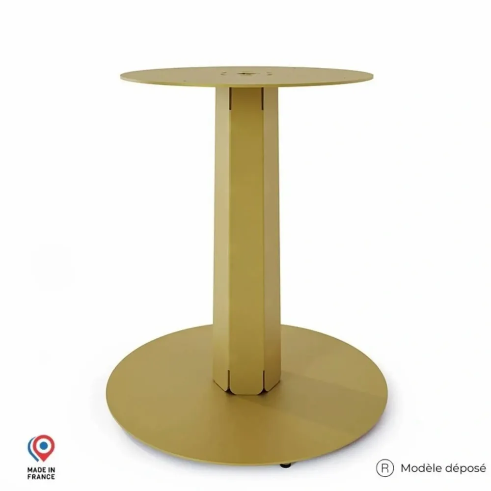 Autres tables  - PIED DE TABLE CENTRAL MANGE DEBOUT ZIRCON - DECO-GEM
