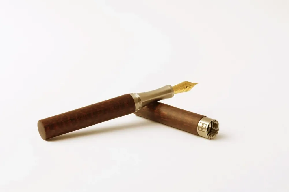 Bijoux - Stylo-plume « Paris » – Bois d'amourette - ATELIER FESSELER