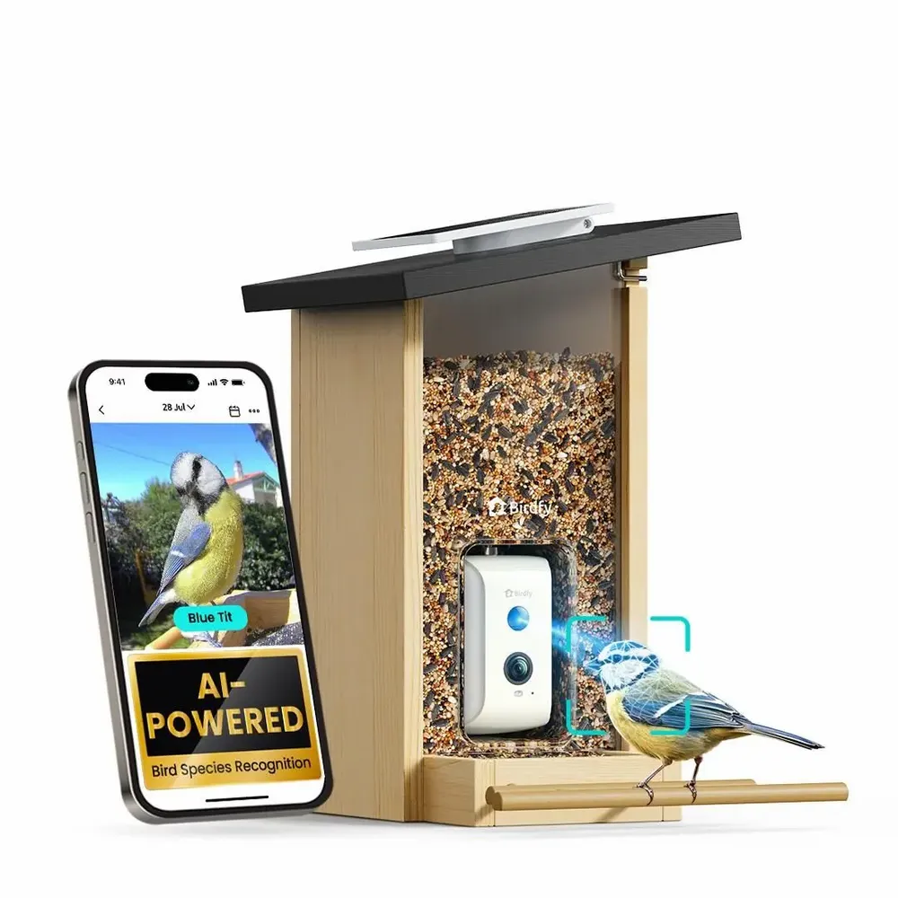 Garden accessories - Birdfy Feeder Ebony Lite - BIRDFY