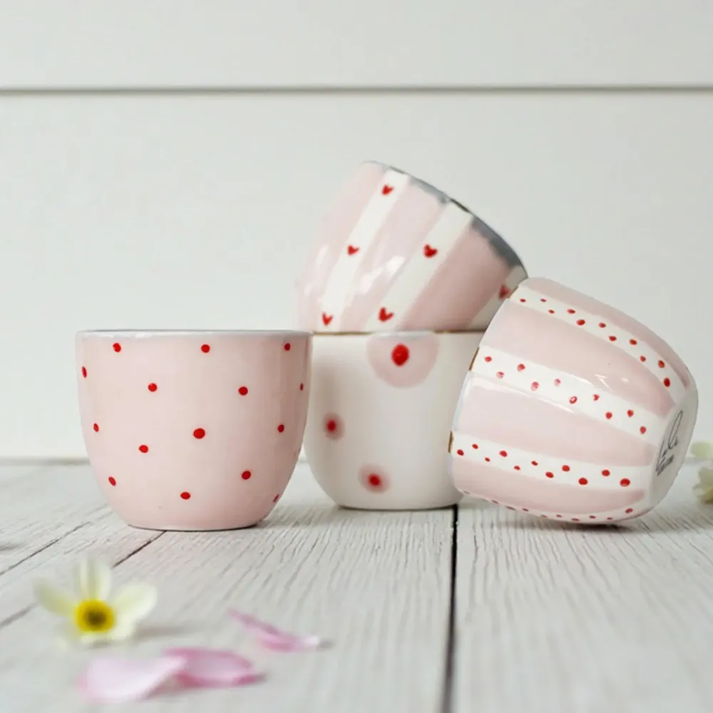 Tasses et mugs - Collection de tasses « Enjoy » — Ensemble de 4 - LALI DESIGN STUDIO