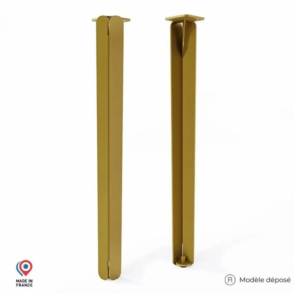 Console table - JASPER STEEL STANDING DINING TABLE LEG - SET OF 2 LEGS - DECO-GEM