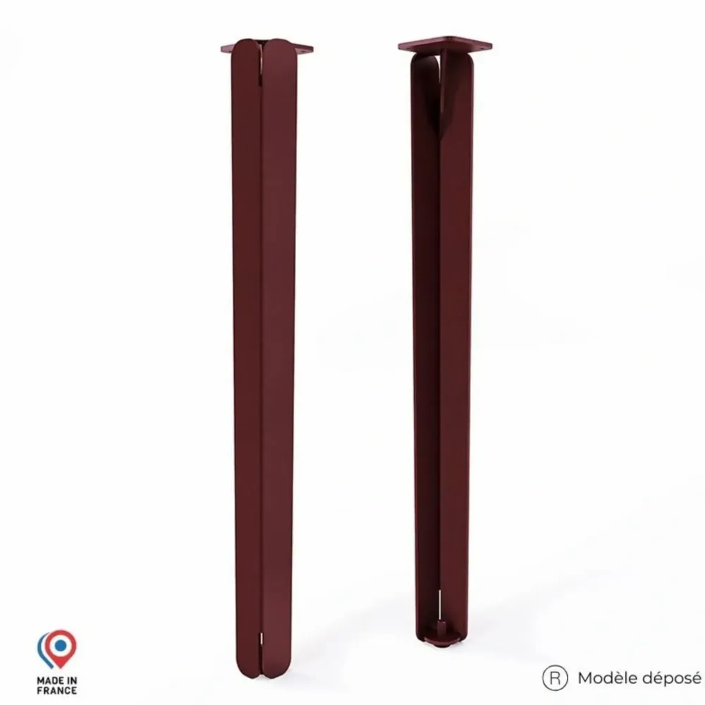 Console table - JASPER STEEL STANDING DINING TABLE LEG - SET OF 2 LEGS - DECO-GEM