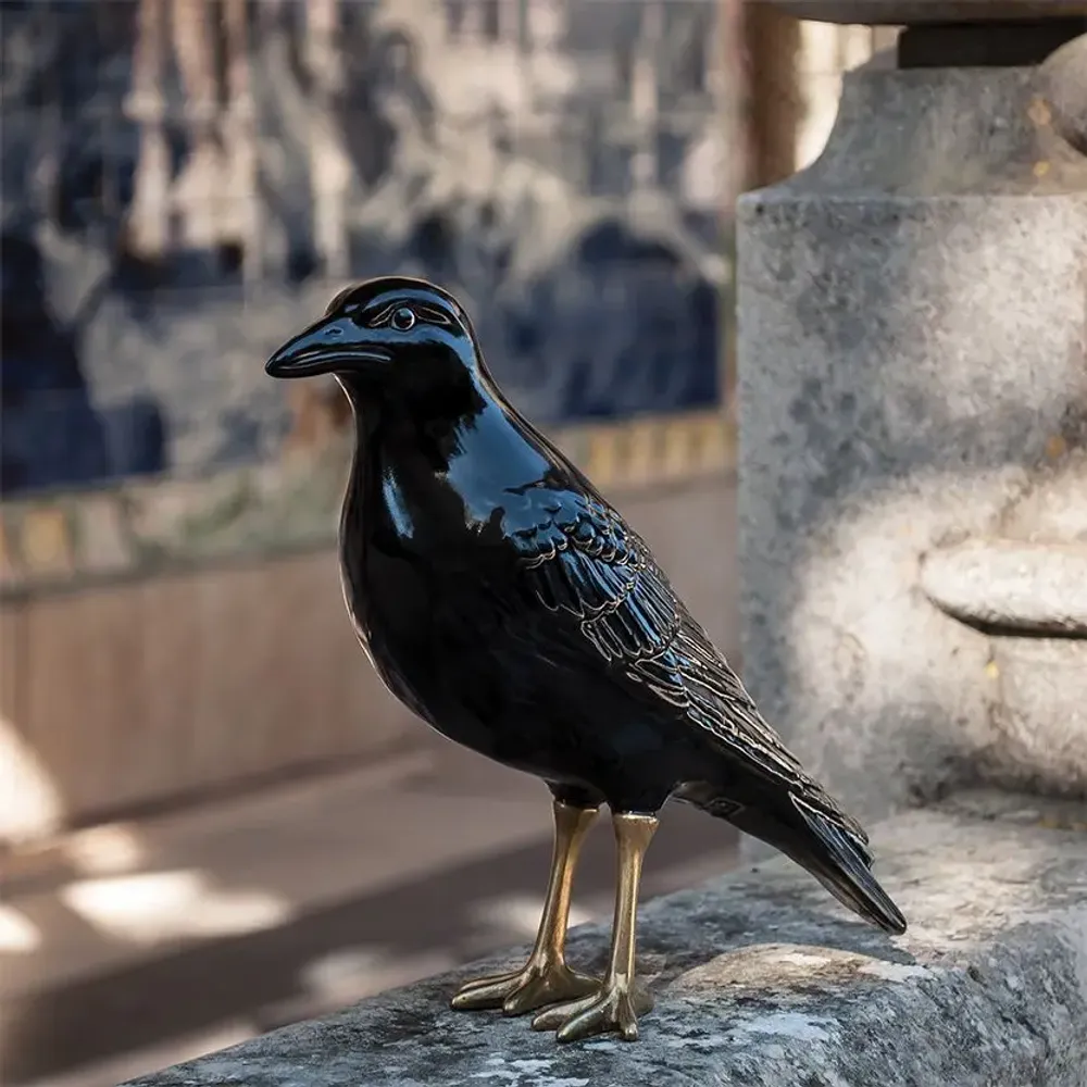 Objets design - The Naughty Crow - Décoratif, céramique - LABORATÓRIO D'ESTÓRIAS