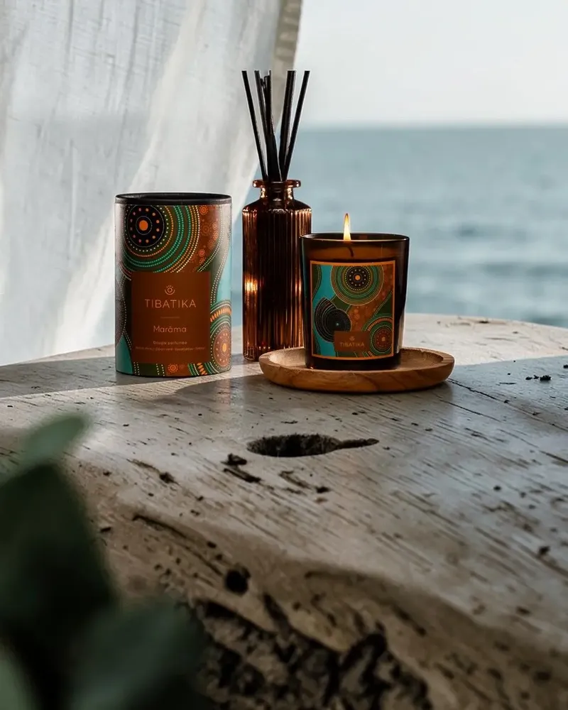 Candles - Handmade scented candle - Marama - TIBATIKA