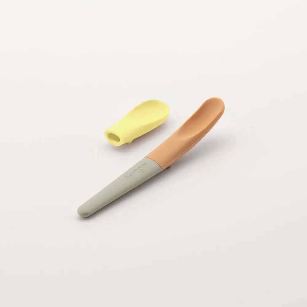 Repas pour enfant - Set de cuillères d’alimentation Pre2Pro Max – Mangue - MINIWARE AB