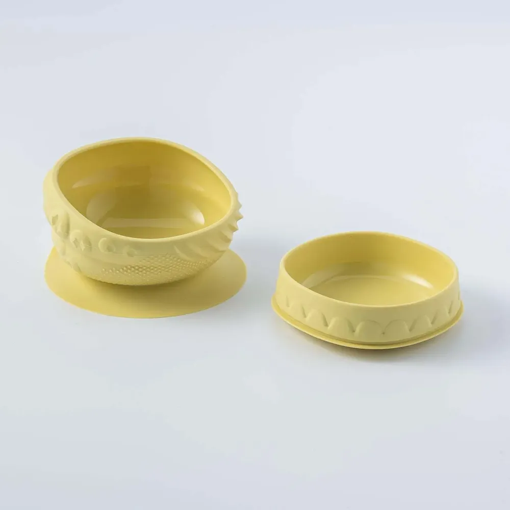 Repas pour enfant - Bol sensoriel bébé – Crème anglaise - MINIWARE AB