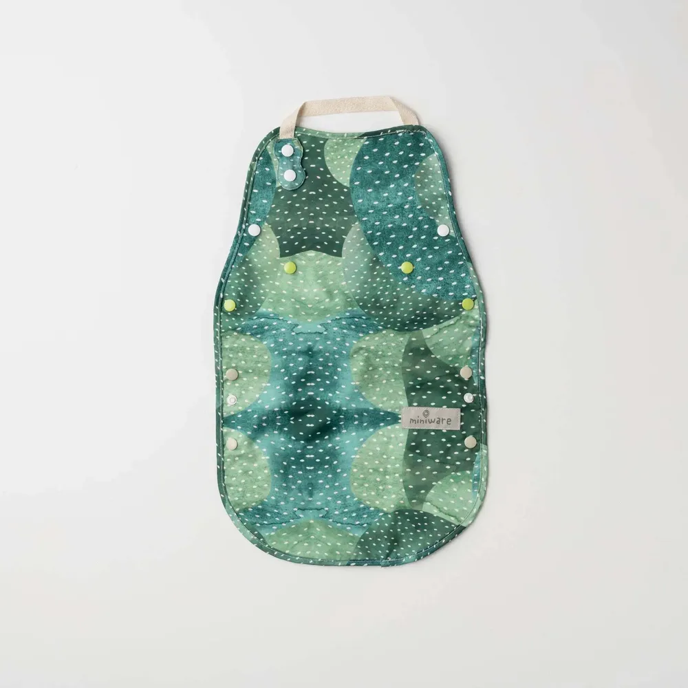Repas pour enfant - Bavoir Catch & Cover-Prickly Pear - MINIWARE AB