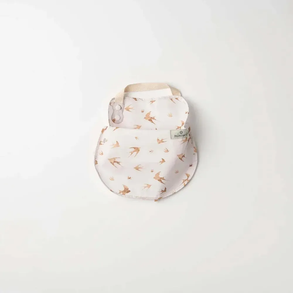 Repas pour enfant - Bavoir Catch & Cover-Golden Swallow - MINIWARE AB