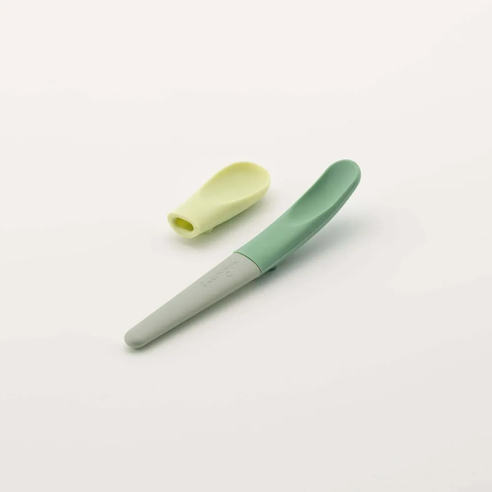 Repas pour enfant - Set de cuillères d’alimentation Pre2Pro Max – Énergie verte - MINIWARE AB