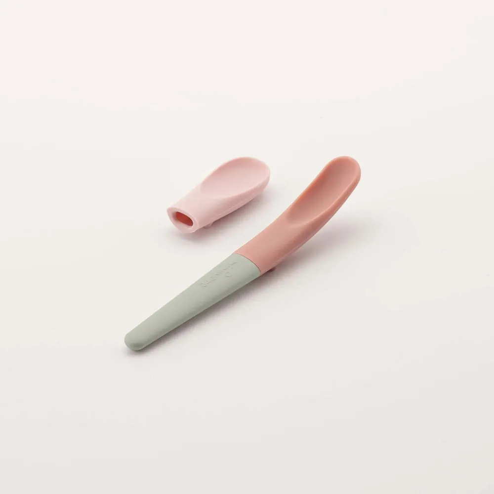 Repas pour enfant - Set de cuillères d’alimentation Pre2Pro Max – Antioxydant rose - MINIWARE AB