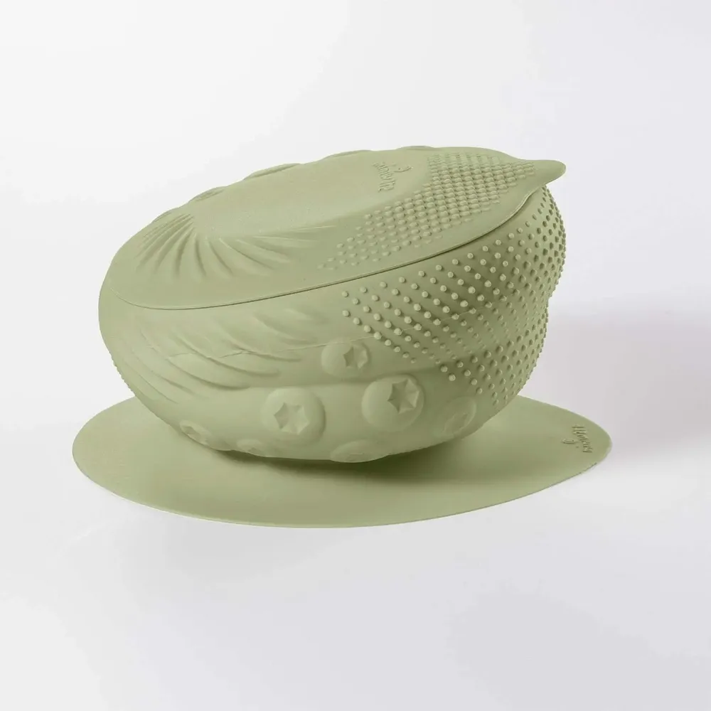 Repas pour enfant - Bol sensoriel bébé – Pistache - MINIWARE AB