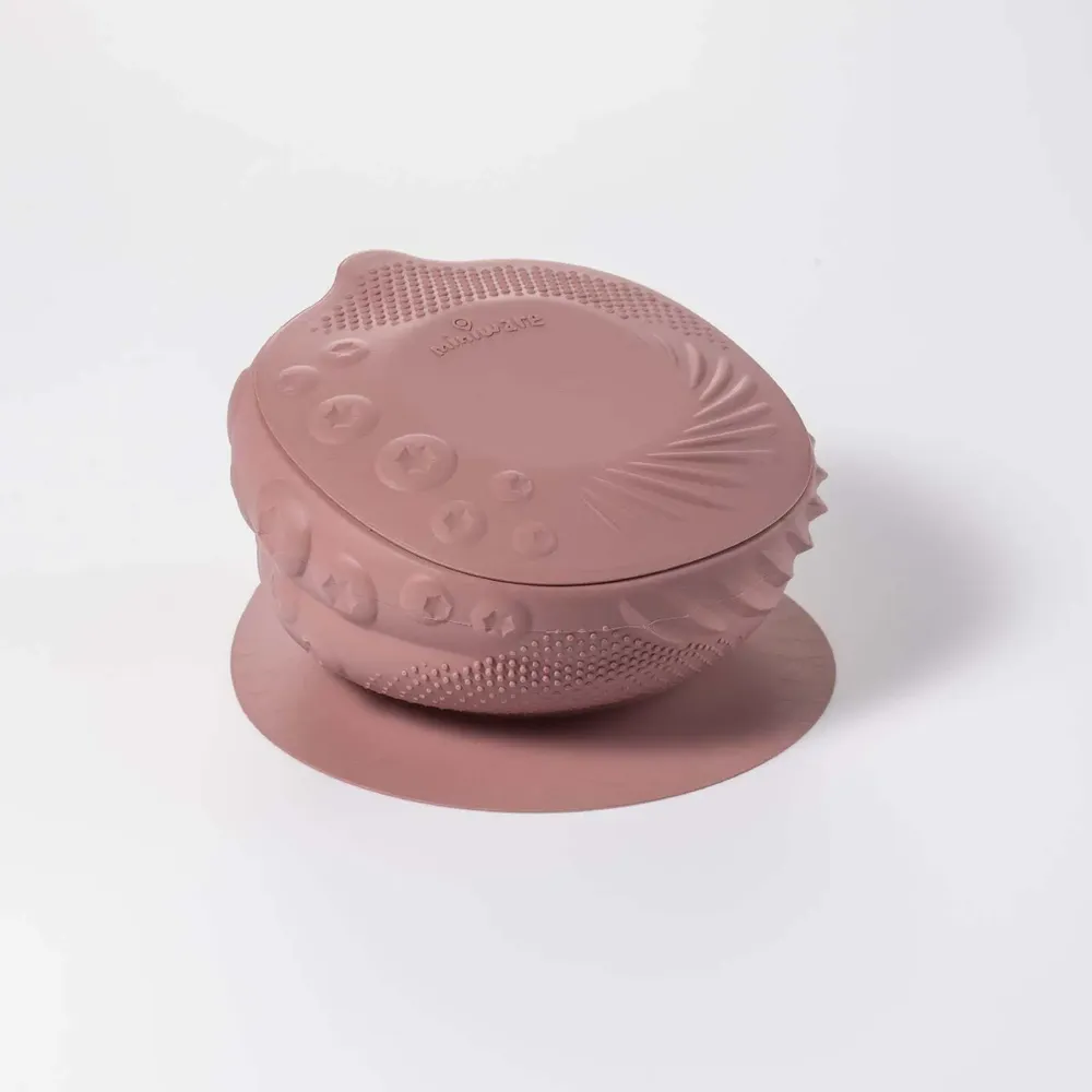 Repas pour enfant - Bol sensoriel bébé – Framboise - MINIWARE AB