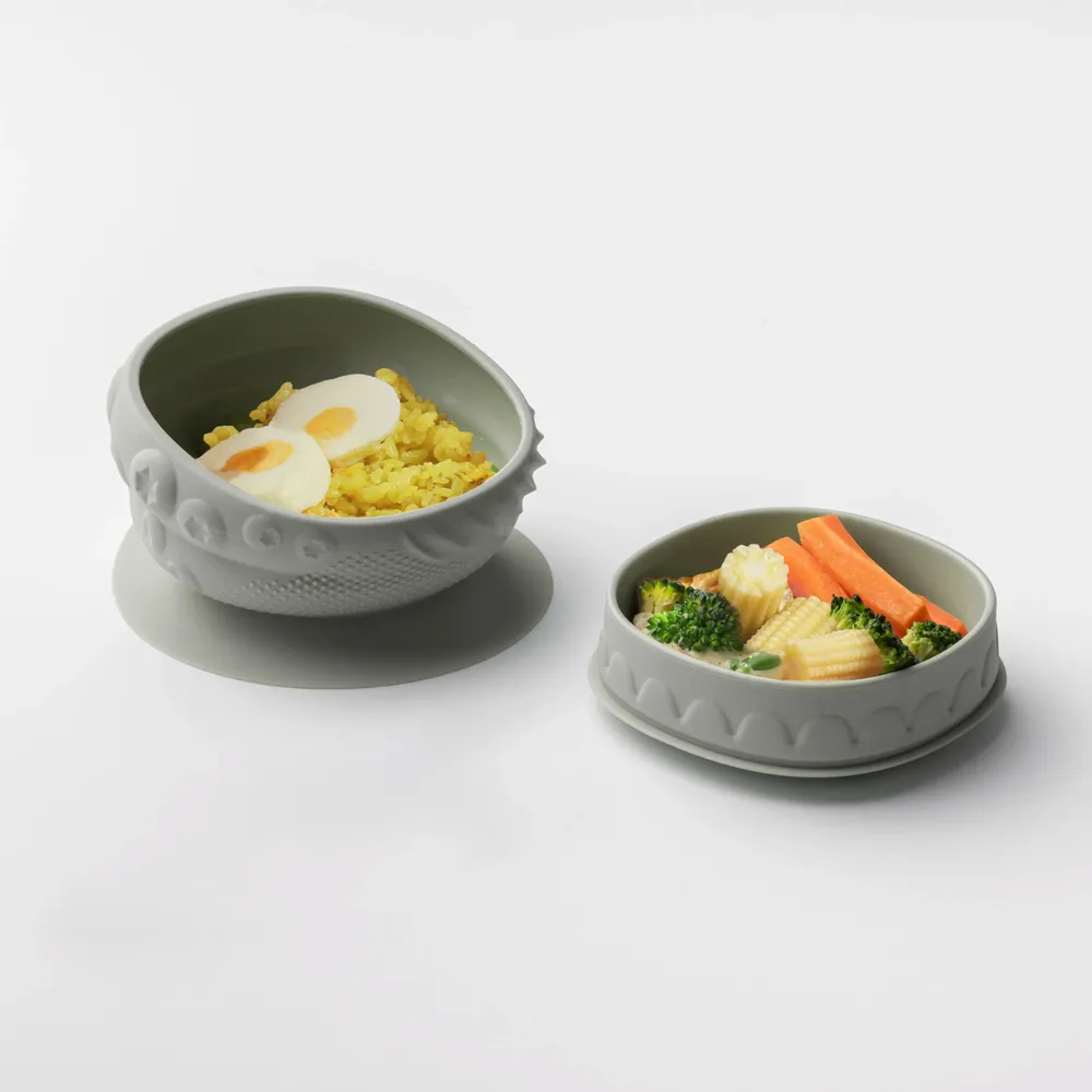 Repas pour enfant - Bol sensoriel bébé – Sauge - MINIWARE AB