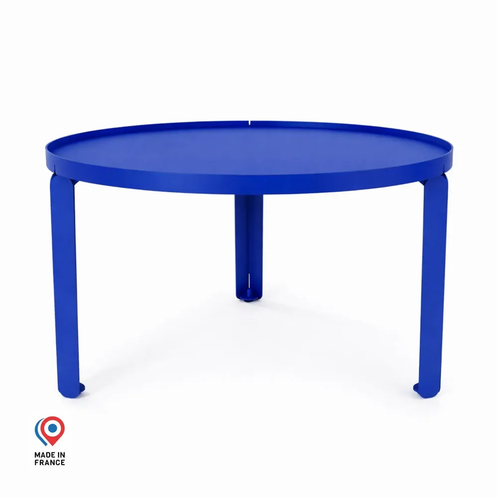 Tables basses - TABLE BASSE EN ACIER JADE - DECO-GEM