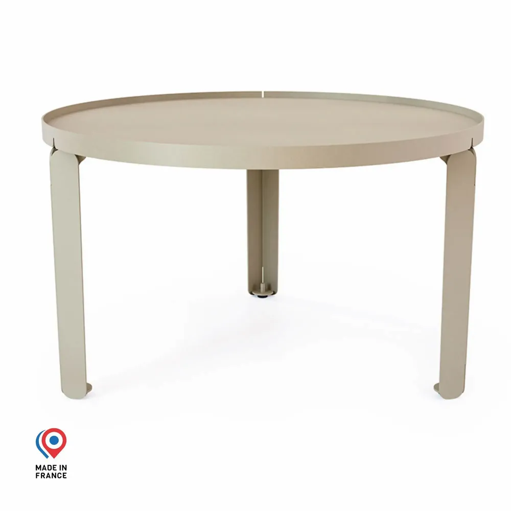 Tables basses - TABLE BASSE EN ACIER JADE - DECO-GEM