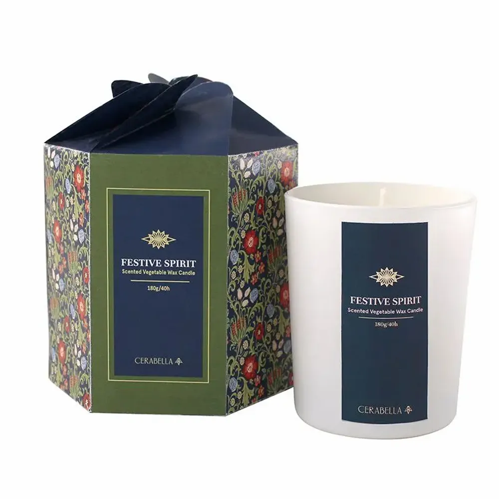 Candles - COTTAGE Festive Spirit Collection - CERABELLA SL