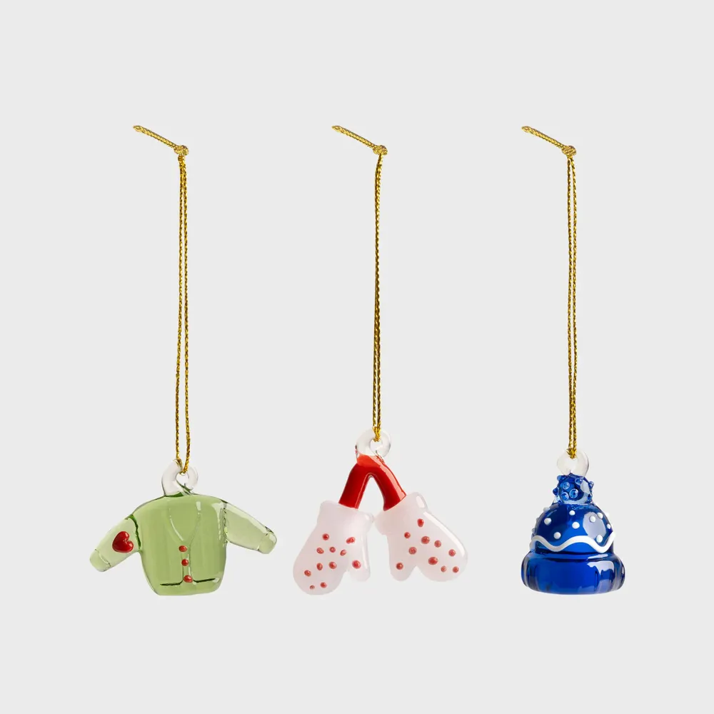 Guirlandes et boules de Noël - Ornaments merry set of 3 - &KLEVERING