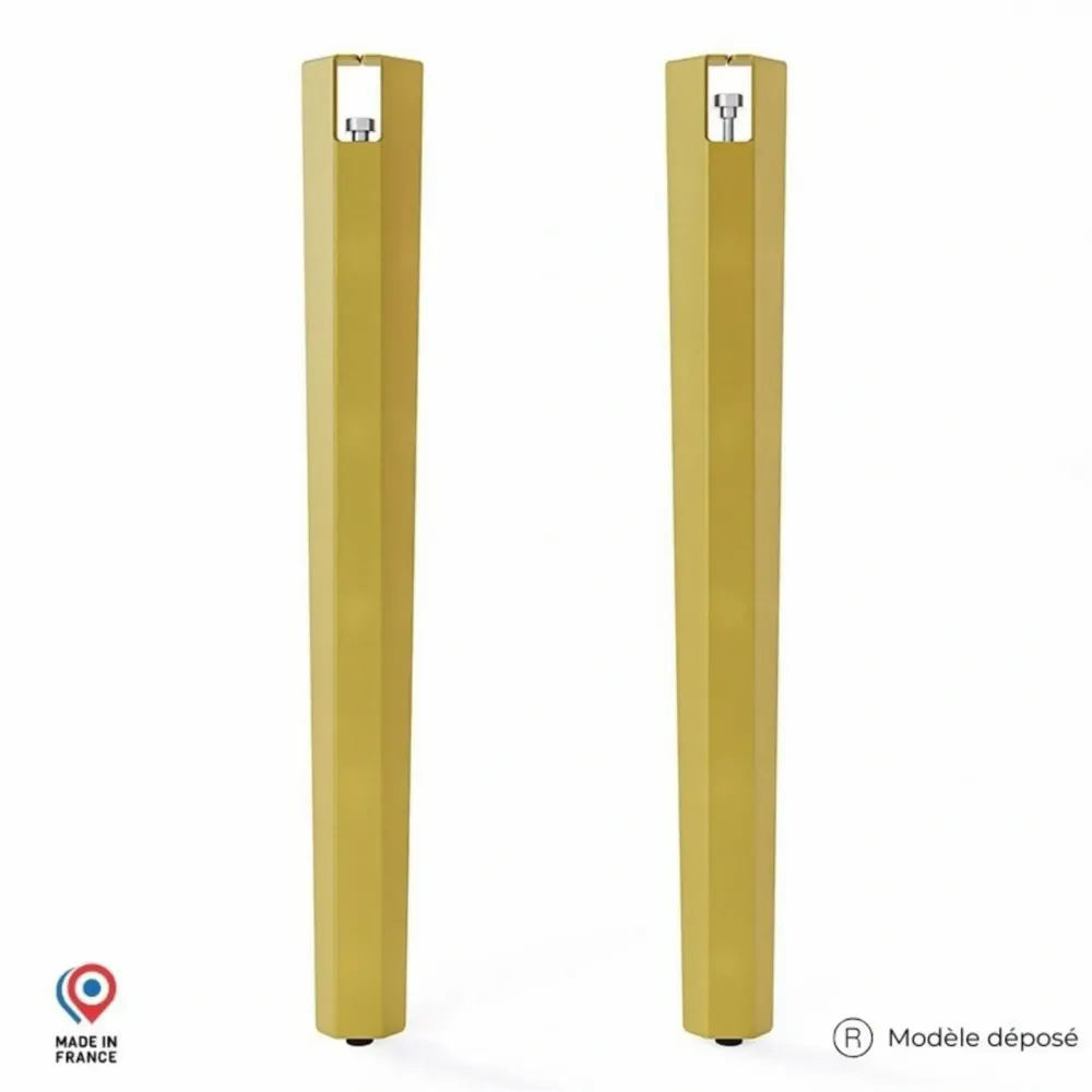 Console table - SAPPHIRE STEEL STANDING DINING TABLE LEG - SET OF 2 LEGS - DECO-GEM