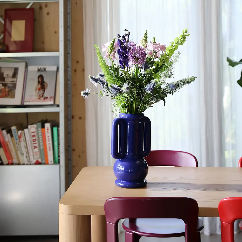 Vases - Vase amfora bleu foncé - &KLEVERING