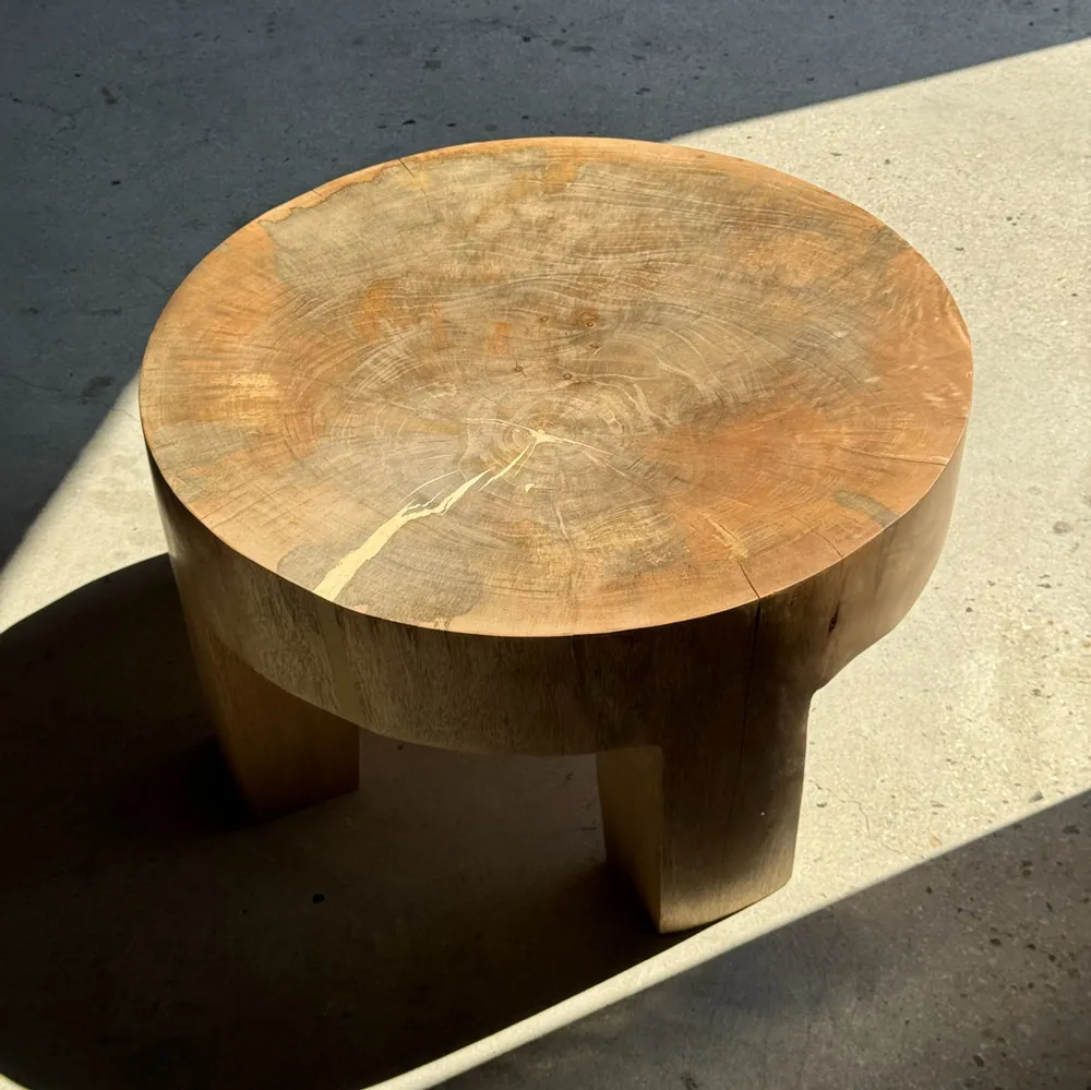 Coffee tables - Coffee table, quadripod coffee table in solid monoxyl mango wood - OFFICE OBJETS