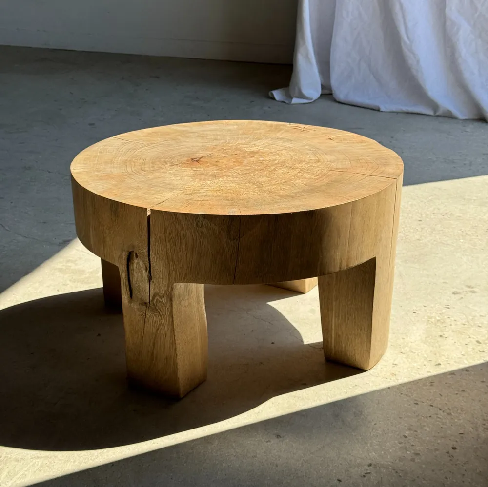Coffee tables - Coffee table, quadripod coffee table in solid monoxyl mango wood - OFFICE OBJETS