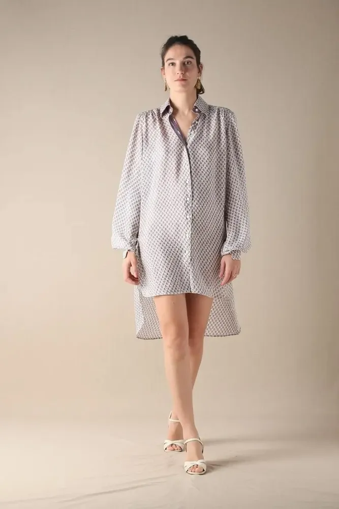 Vêtements de nuit - Chemise haute et basse - I WAS A SARI