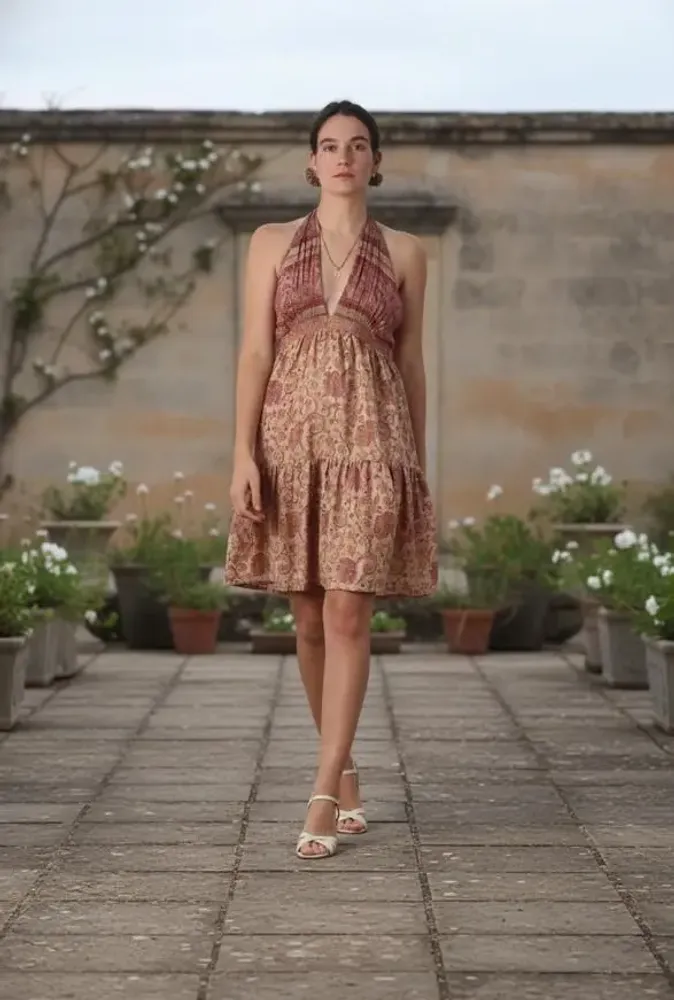 Prêt-à-porter - Robe courte à plusieurs niveaux - I WAS A SARI
