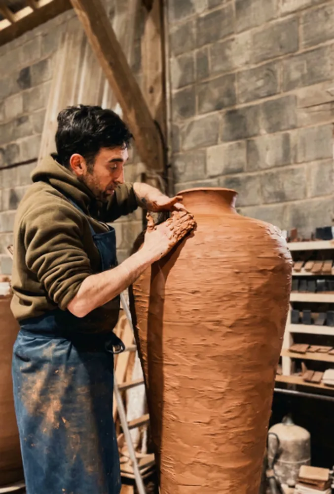Flower pots - AMPHORA II - CERAMIC FACTORY