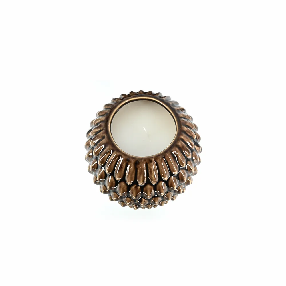 Vases - Bubble Marron L vase - PERI LIVING