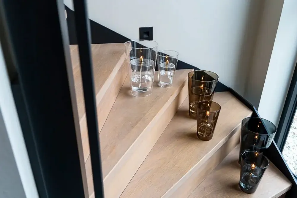 Design objects - Windshelter Conical Champagne brass L oil lamp - PERI LIVING