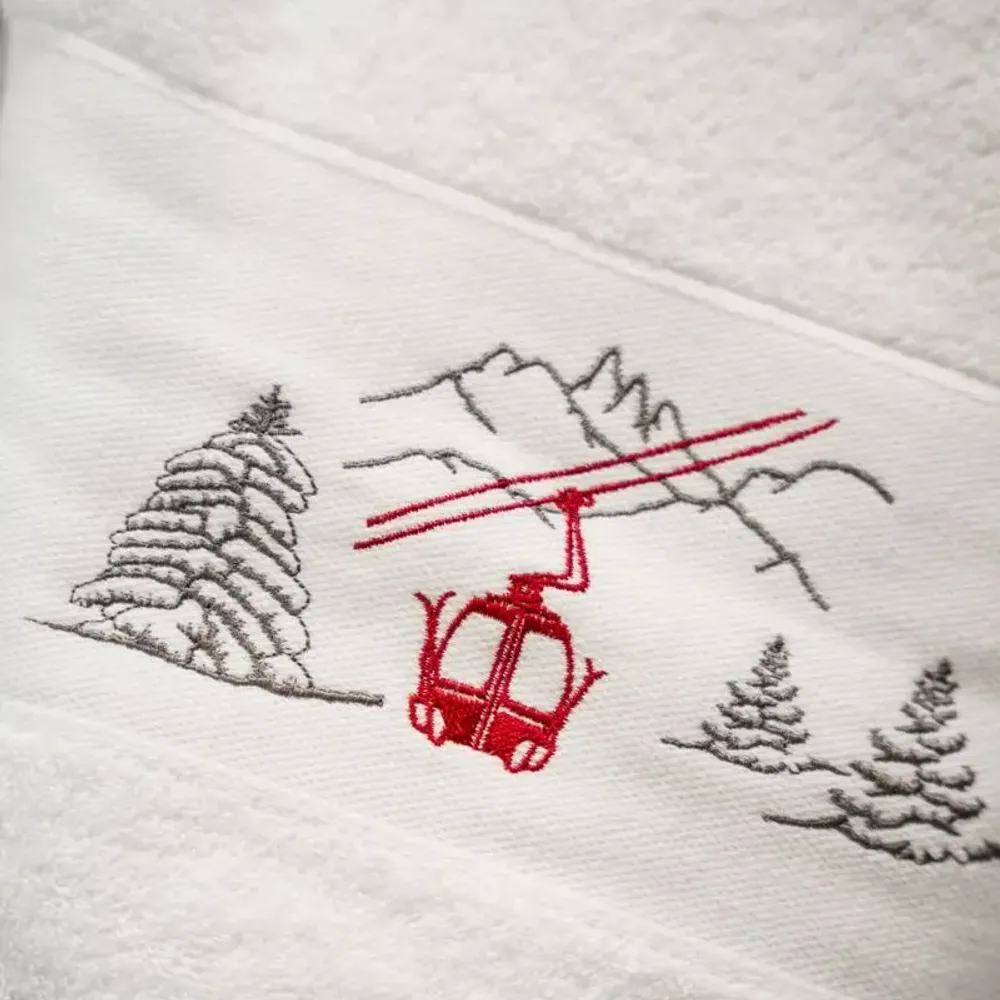 Other bath linens - Mountain gondola lift guest towel - VAGABONDE INTERNATIONAL