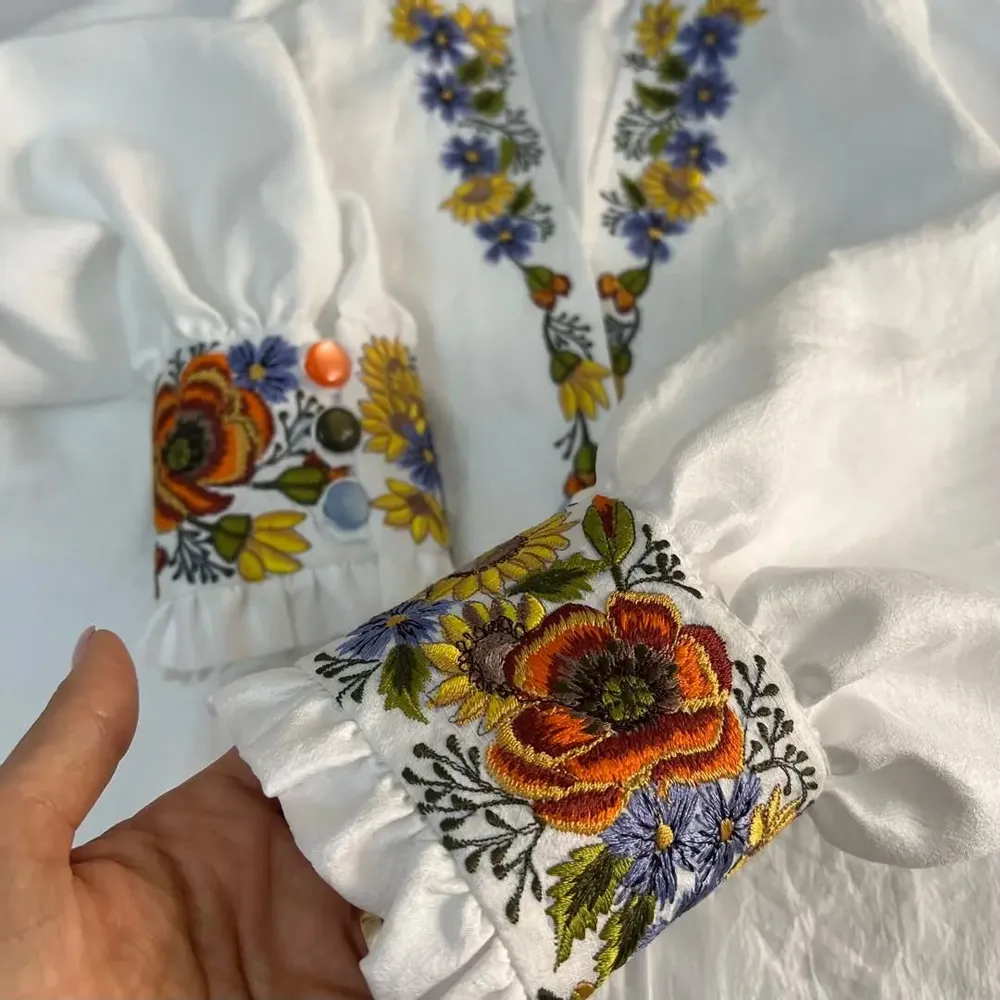 Prêt-à-porter - Blouse Sunflower Garden - DASTHAA