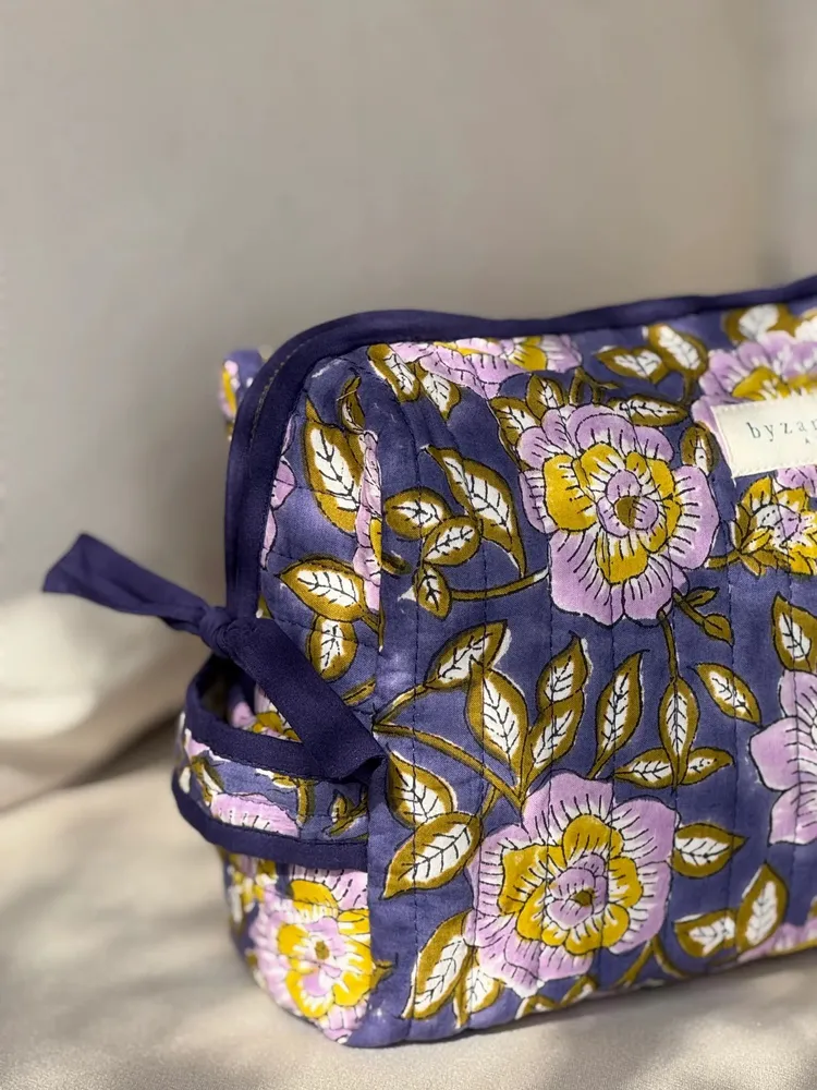 Sacs et cabas - Petite trousse de toilette - N°113 Bleu - BYZANTINE