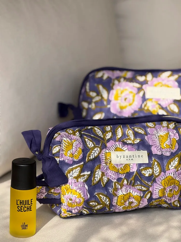 Sacs et cabas - Petite trousse de toilette - N°113 Bleu - BYZANTINE