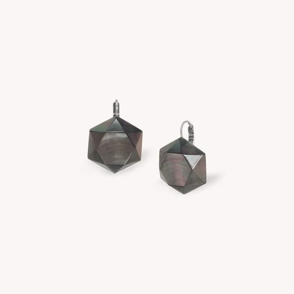 Jewelry - Faceted french hook earrings - Vendome - NATURE BIJOUX