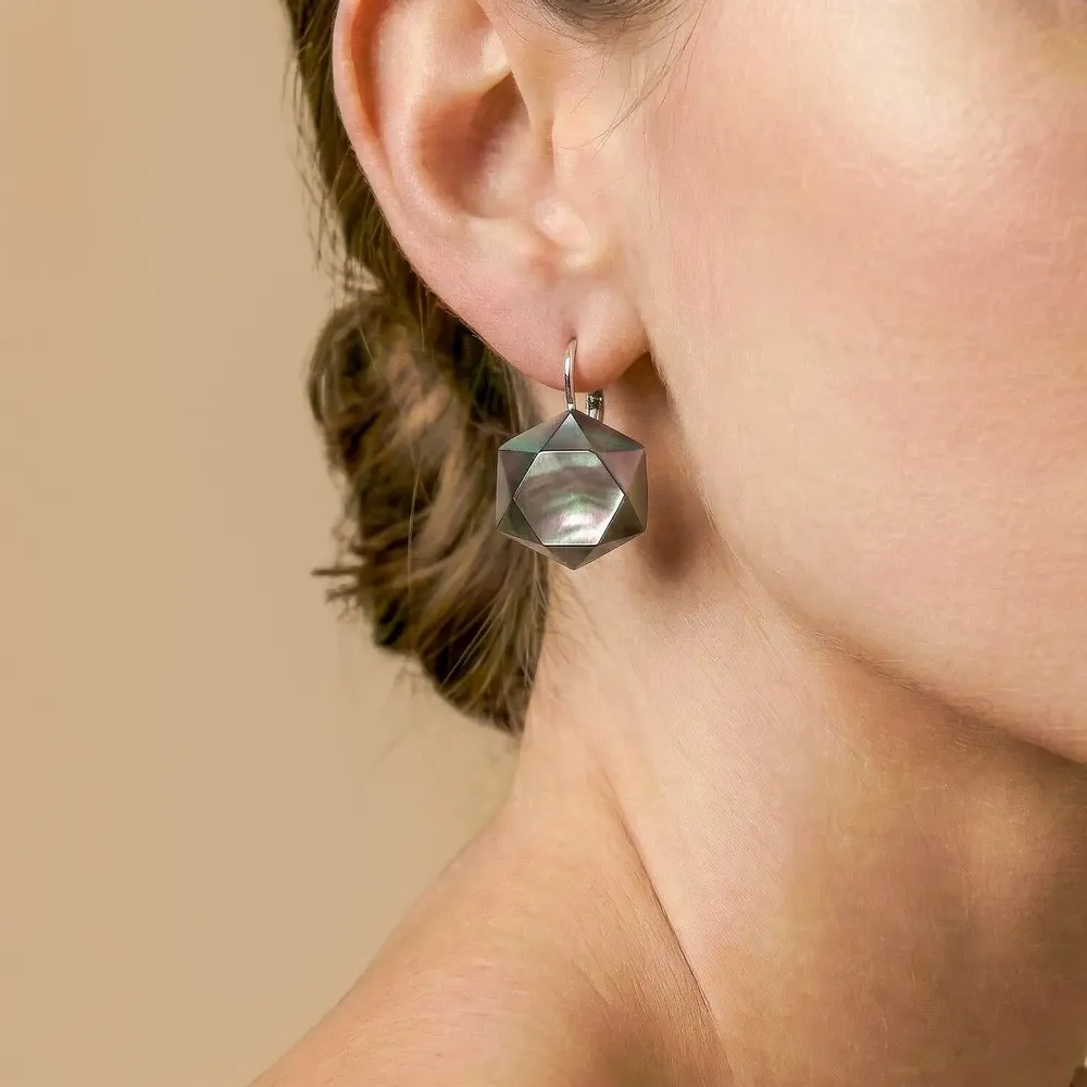 Jewelry - Faceted french hook earrings - Vendome - NATURE BIJOUX