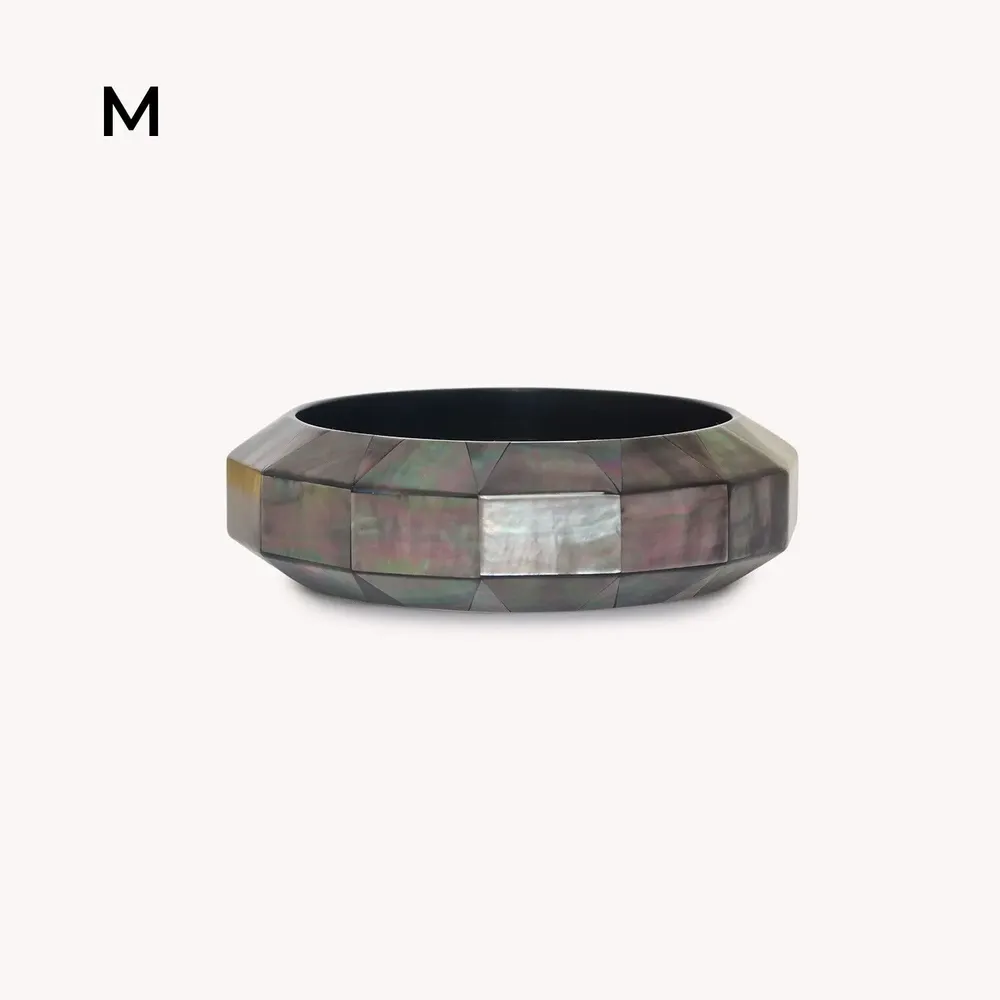Jewelry - Faceted rigid bracelet size M - Vendome - NATURE BIJOUX